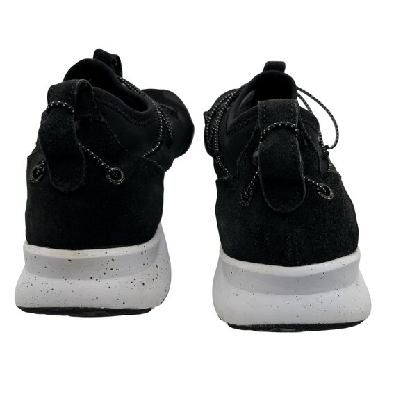 Under Armour Mens 10 Black White Lightweight Athletic Running Shoes Mesh Upper - Picture 6 of 13